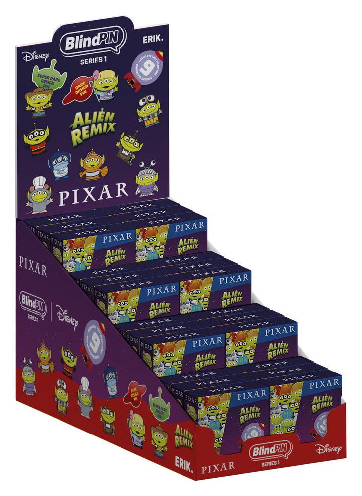 Toy Story Alien Remix Spille a Sorpresa Serie 1 Display da 24 Pezzi Grupo Erik