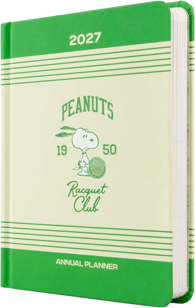 Agenda annuale Peanuts 2027 formato A6, edizione in inglese, Grupo Erik