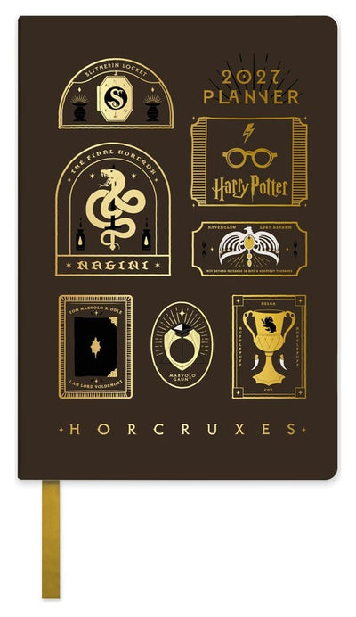 Agenda settimanale Harry Potter 2027 A6 con copertina rigida, Grupo Erik, edizione in inglese