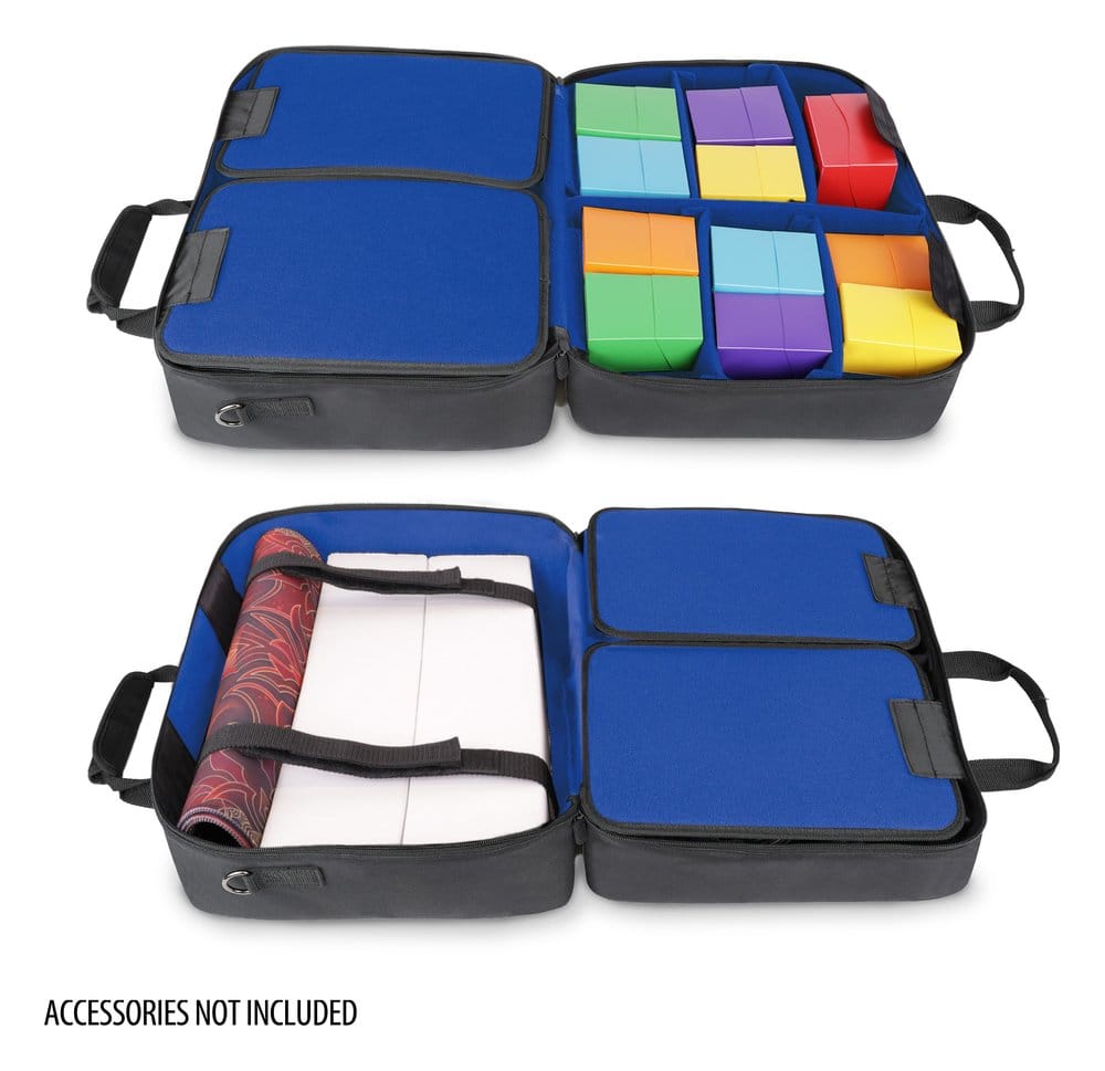 Custodia da Viaggio Grande per Carte Collezionabili e Accessori Magic: The Gathering Blu Enhance USA Gear