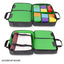 Custodia da Viaggio Grande Enhance USA Gear per Giochi di Carte Collezionabili, Verde