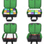 Custodia da Viaggio Grande Enhance USA Gear per Giochi di Carte Collezionabili, Verde