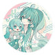 Hatsune Miku Miku Hug Series Spilla Flower Ver. 8 cm - Good Smile Company