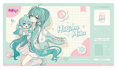 Tappetino da Scrivania Hatsune Miku Miku Hug Series Flower Ver. 70 x 40 cm Good Smile Company