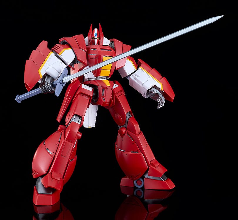 MODEROID Panzer World Galient Galient Heavy Armor Kai, modellino in plastica da assemblare, 18 cm