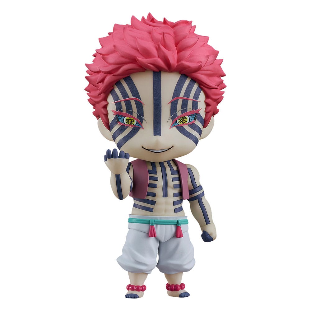 Nendoroid Akaza Action Figure di Demon Slayer: Kimetsu no Yaiba, 10 cm, Good Smile Company