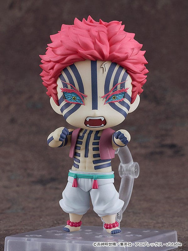 Nendoroid Akaza Action Figure di Demon Slayer: Kimetsu no Yaiba, 10 cm, Good Smile Company