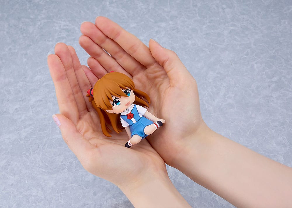 Rebuild of Evangelion Nendoroid Plus Rubber Mascot Asuka Shikinami Langley 8 cm