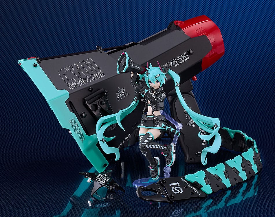 Character Vocal Series 01: Hatsune Miku Plamatea Modellino in Plastica Hatsune Miku: Chuocho Tactical Craft Ver. 15 cm