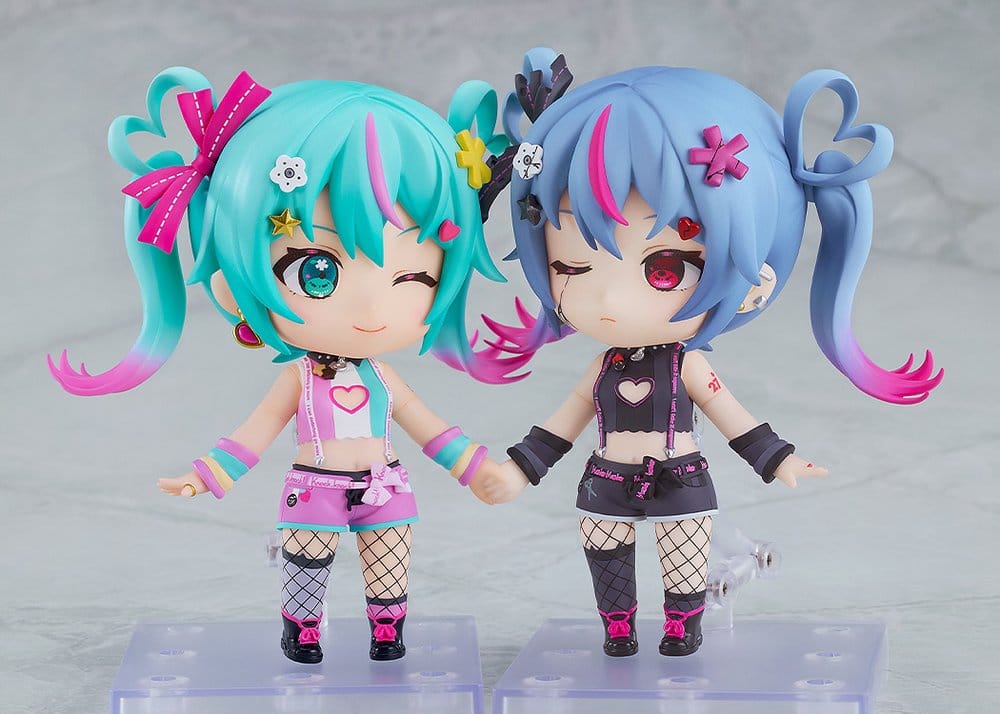 Nendoroid Hatsune Miku: DecoMiku (Darkness) - Statua PVC 10 cm Character Vocal Series 01 di Good Smile Company