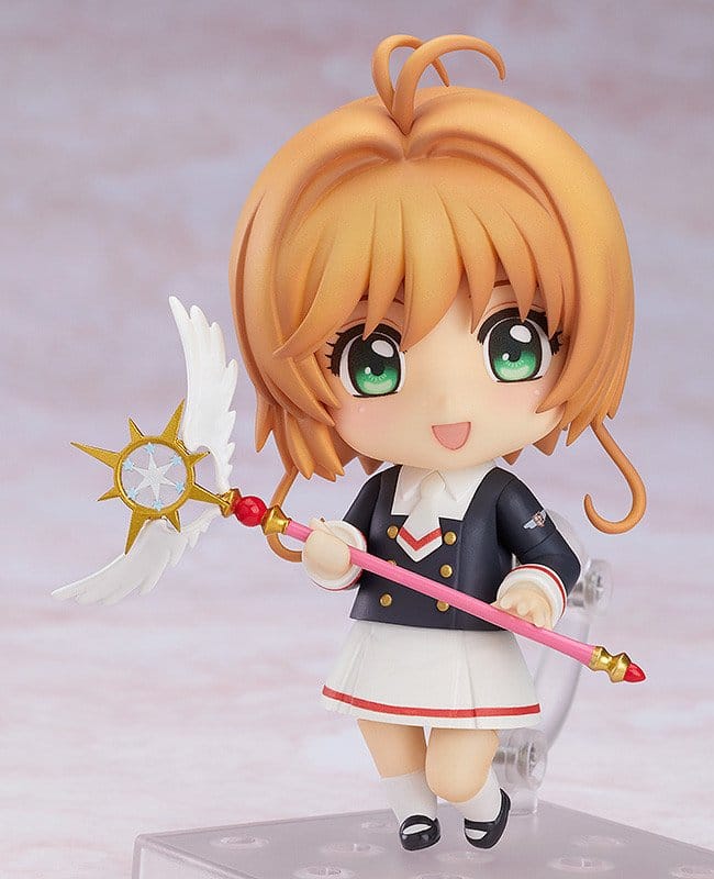 Nendoroid Action Figure Sakura Kinomoto: Uniforme Scuola Media Tomoeda Ver. 10 cm - Cardcaptor Sakura: Clear Card