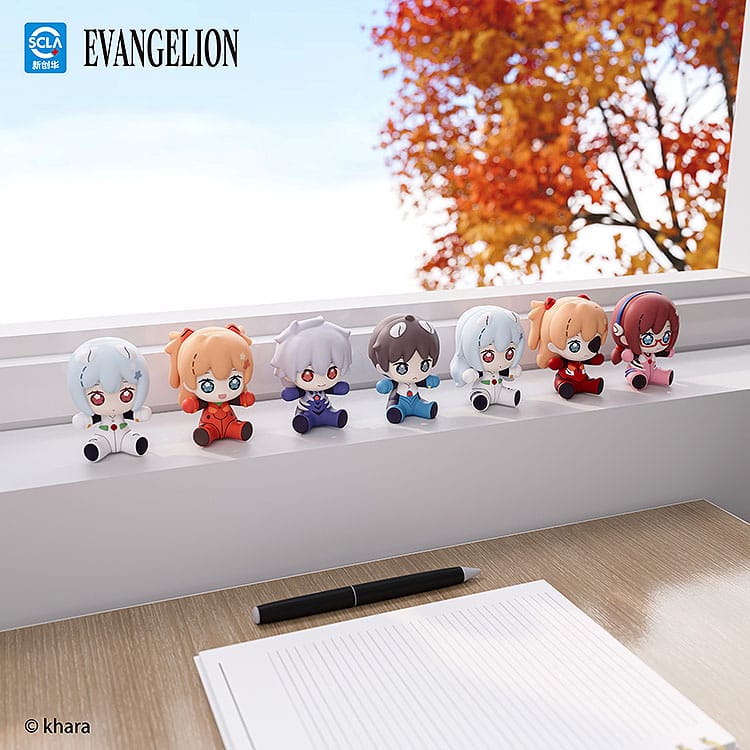 Neon Genesis Evangelion: Rebuild of Evangelion Huggy Good Smile Figura Chibi Mari Illustrious Makinami - Plugsuit Ver. 7 cm