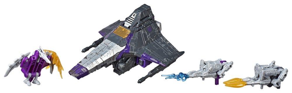 Transformers Generations War for Cybertron: Siege Decepticon Phantomstrike Squadron - Set da 4 action figure, 18 cm, Hasbro