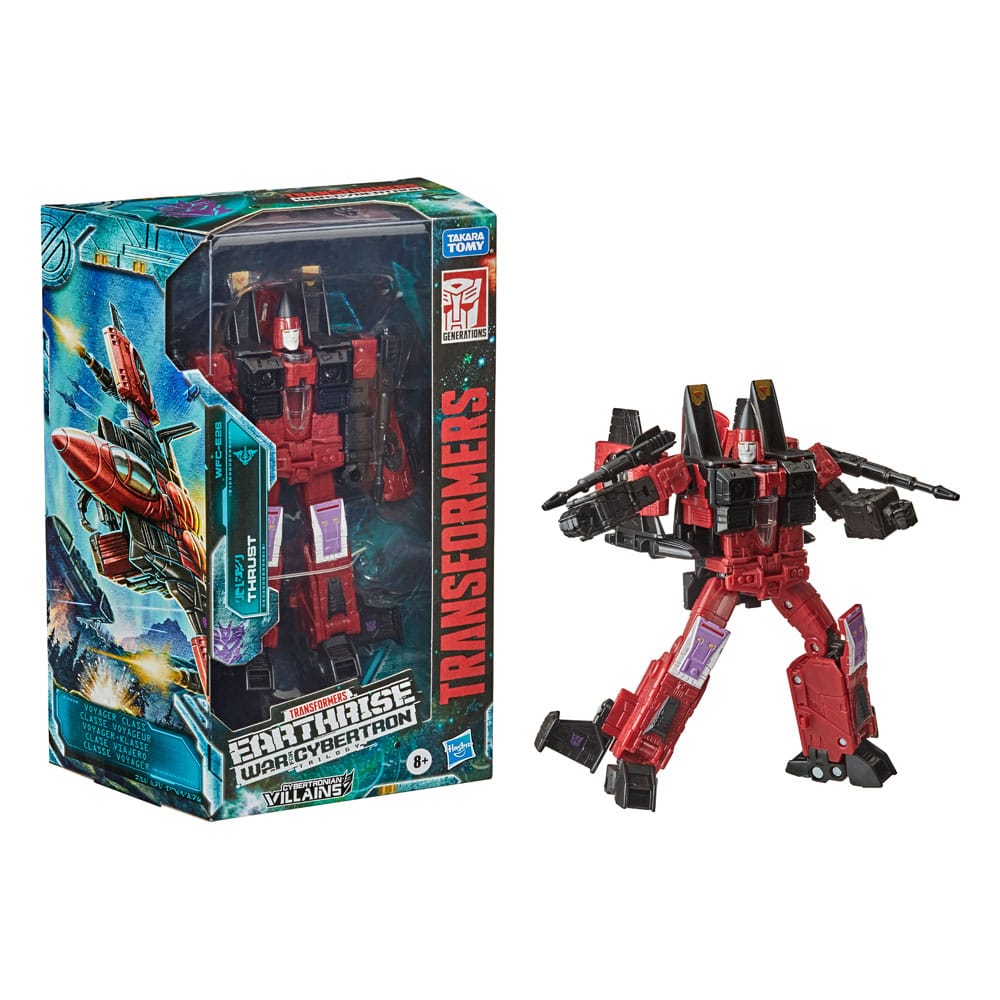 Transformers Generations War for Cybertron: Earthrise Voyager Class Action Figure Thrust 18 cm