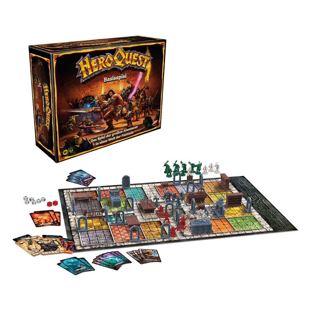 HeroQuest Gioco da Tavolo Base - Edizione Tedesca, Hasbro