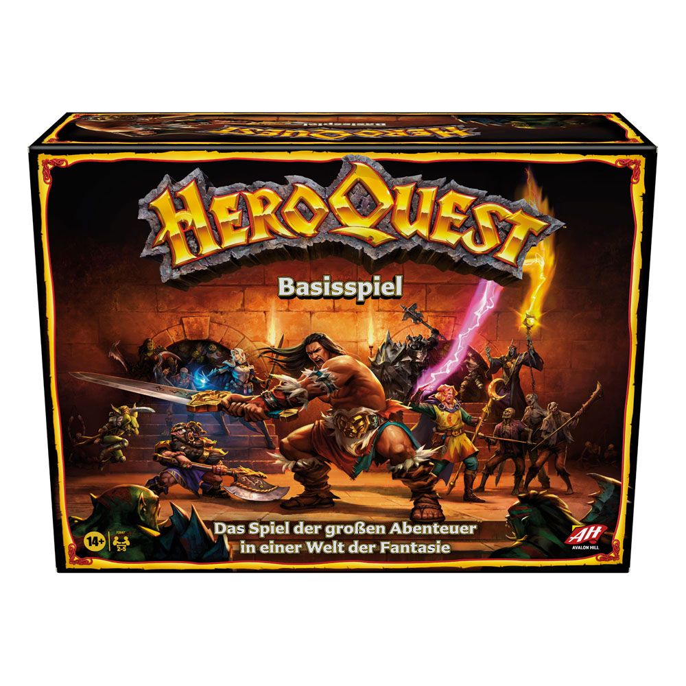 HeroQuest Gioco da Tavolo Base - Edizione Tedesca, Hasbro