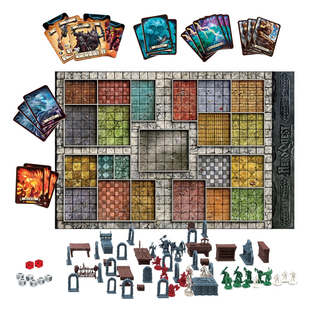 HeroQuest Gioco da Tavolo Base - Edizione Tedesca, Hasbro