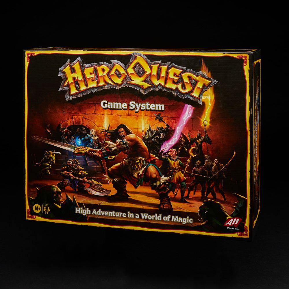 HeroQuest – Gioco da Tavolo Hasbro (Edizione Inglese)