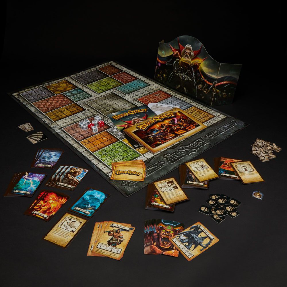 HeroQuest – Gioco da Tavolo Hasbro (Edizione Inglese)