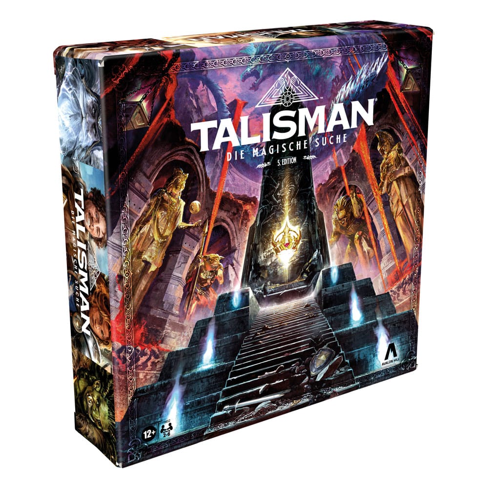 Talisman: La Ricerca Magica - 5ª Edizione Gioco da Tavolo, Edizione Tedesca, Hasbro