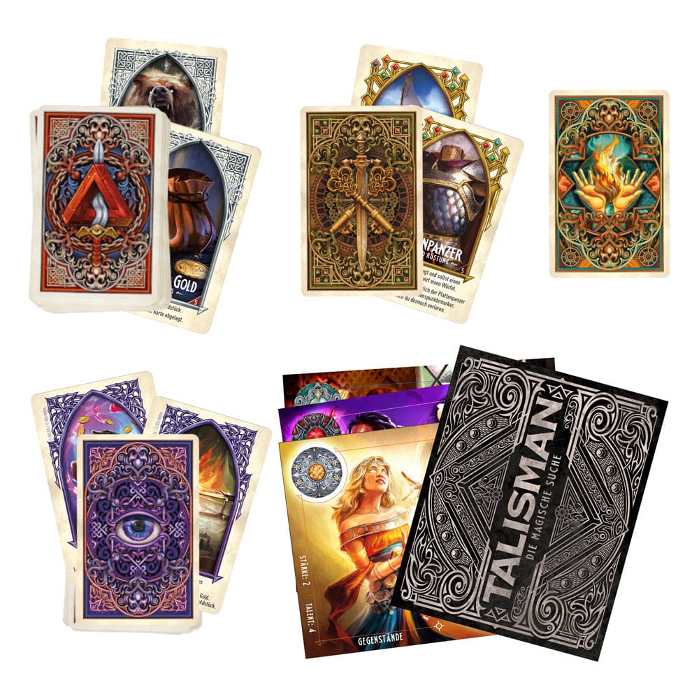 Talisman: La Ricerca Magica - 5ª Edizione Gioco da Tavolo, Edizione Tedesca, Hasbro