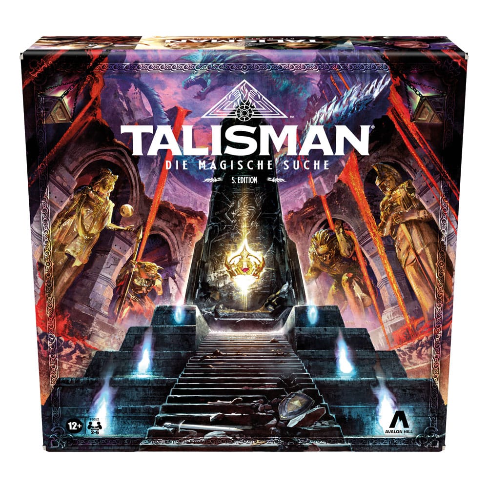 Talisman: La Ricerca Magica - 5ª Edizione Gioco da Tavolo, Edizione Tedesca, Hasbro