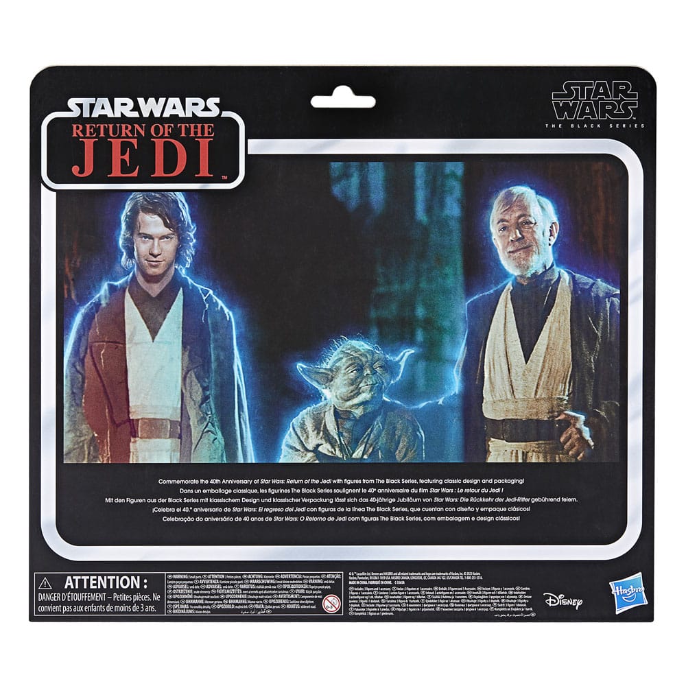 Star Wars Episode VI Black Series Action Figure 3-Pack Force Spirits 15 cm Hasbro