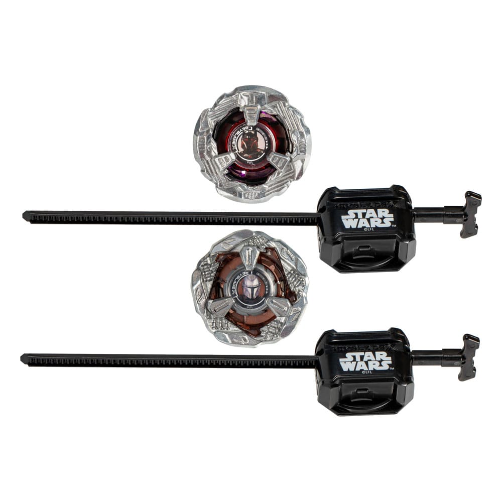 Beyblade X e Star Wars Collab The Mandalorian 3-60F vs. Moff Gideon 3-80N - Set Multipack Hasbro