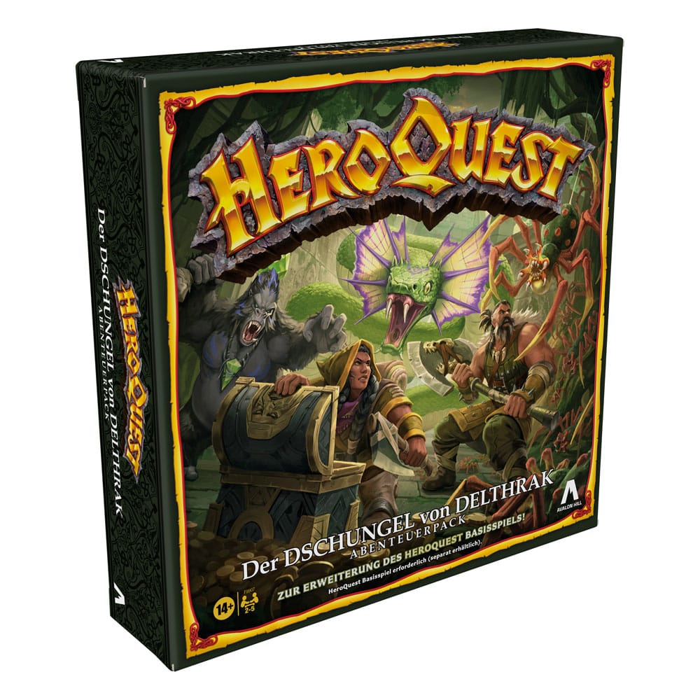HeroQuest Espansione La Giungla di Delthrak - Quest Pack (Versione Tedesca)