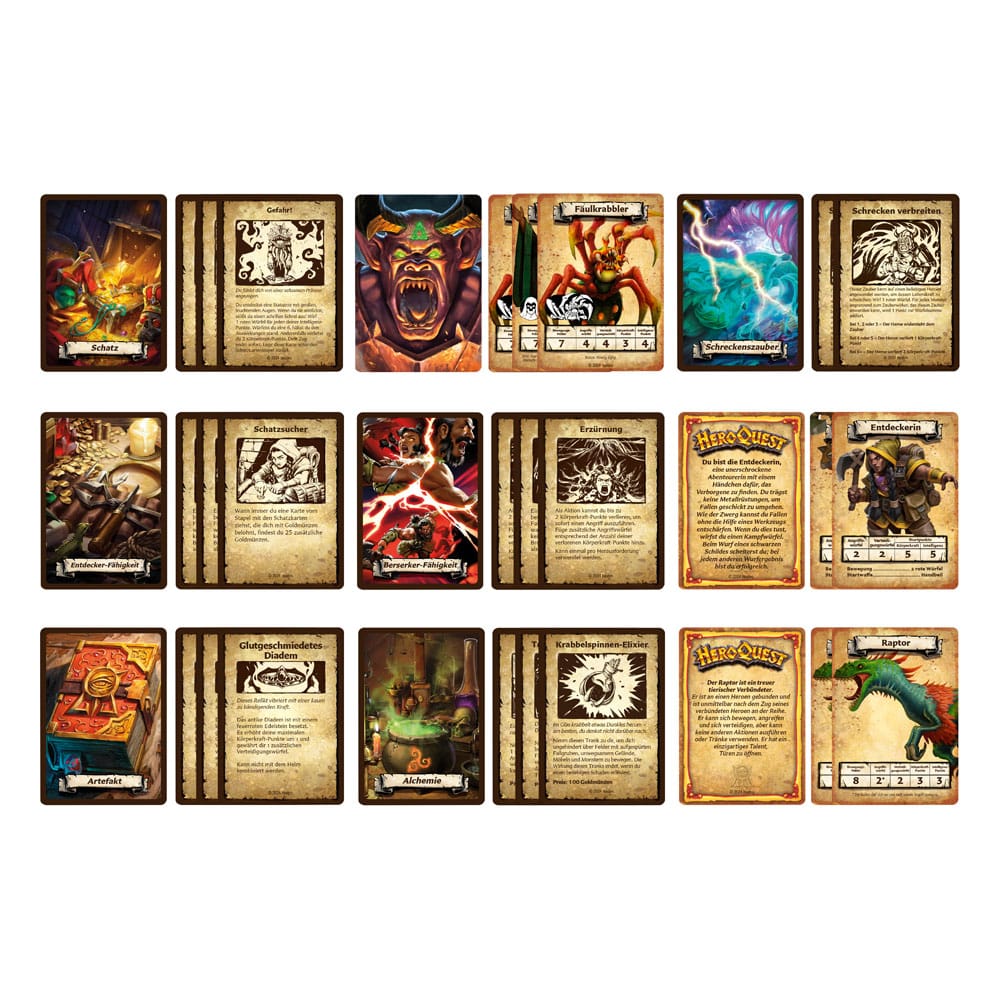 HeroQuest Espansione La Giungla di Delthrak - Quest Pack (Versione Tedesca)