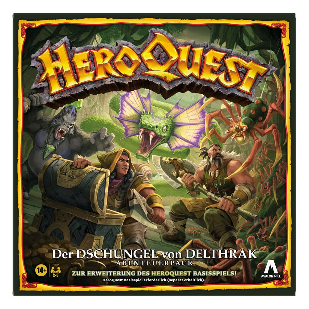 HeroQuest Espansione La Giungla di Delthrak - Quest Pack (Versione Tedesca)