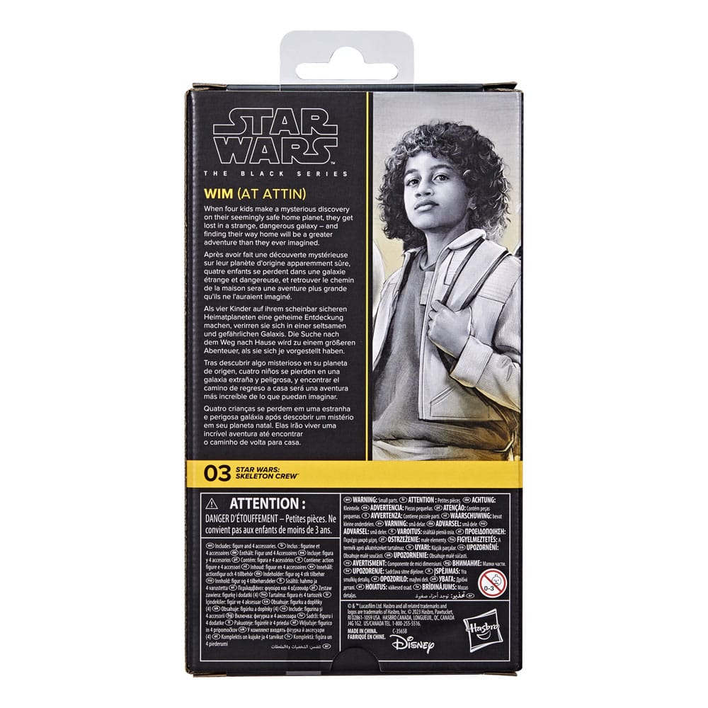 Star Wars: Skeleton Crew Black Series Action Figure Wim (At Attin) 15 cm - Hasbro