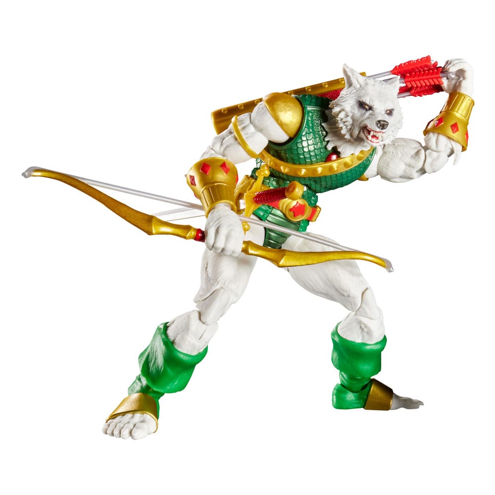 Action Figure Marvel Legends Magic: The Gathering Man-Wolf con carta foil esclusiva, 15 cm, Hasbro