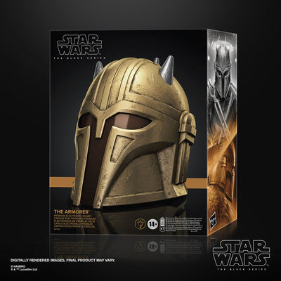Star Wars: The Mandalorian Elmo Elettronico The Armorer – Hasbro Black Series