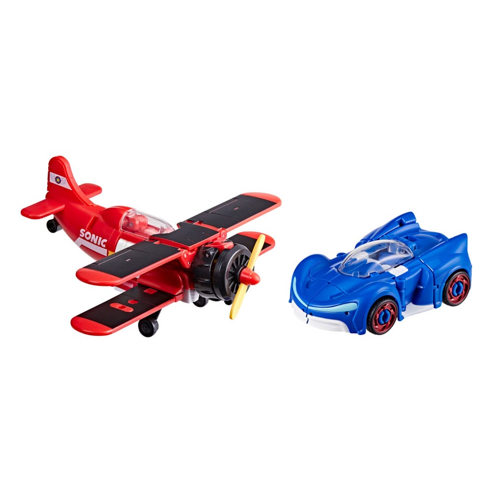 Sonic the Hedgehog x Transformers Action Figure Wingtail e Blue Booster 13 cm Hasbro