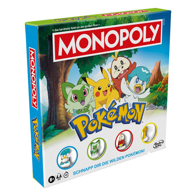 Monopoly Pokémon Edizione Tedesca, Gioco da Tavolo Hasbro
