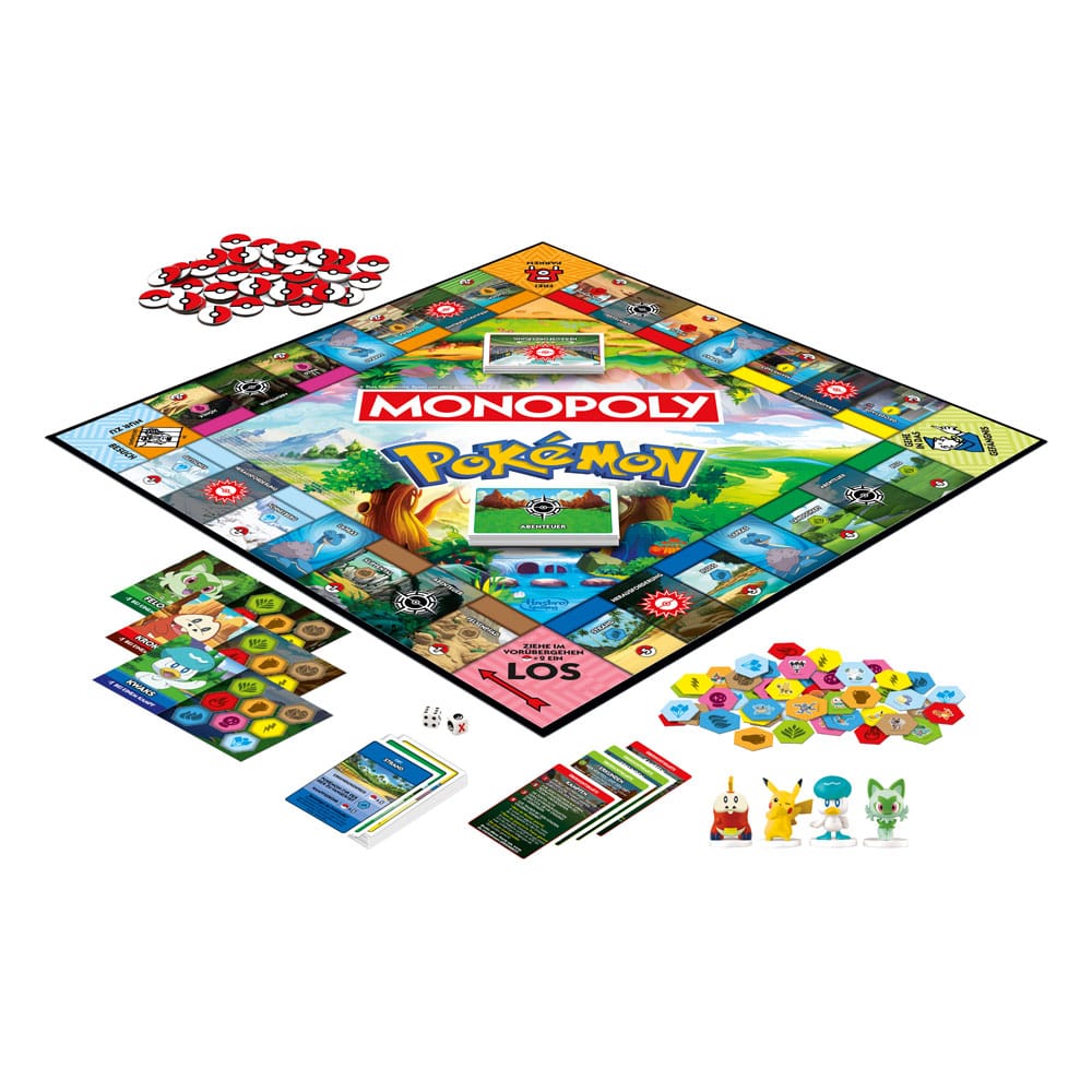 Monopoly Pokémon Edizione Tedesca, Gioco da Tavolo Hasbro