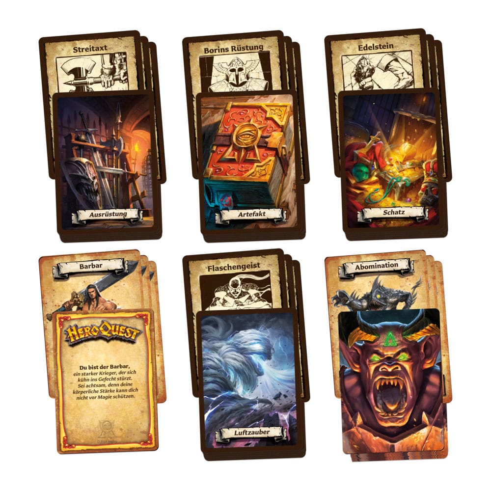 HeroQuest Board Game Der Aufbruch – Edizione Tedesca – Hasbro