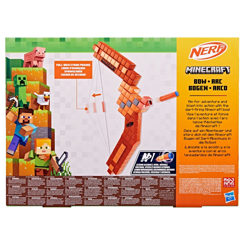 Arco Nerf Minecraft con Freccette N1