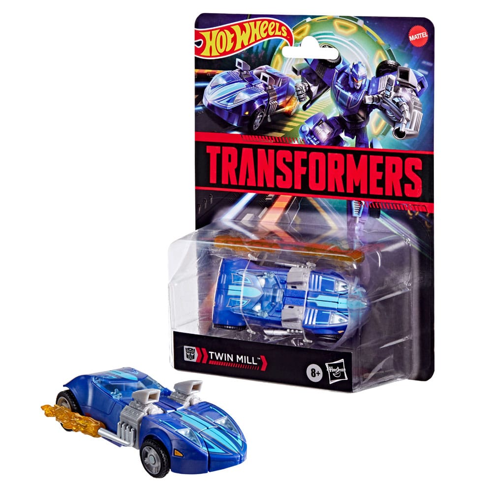 Hot Wheels x Transformers Action Figure Twin Mill 12 cm - Hasbro