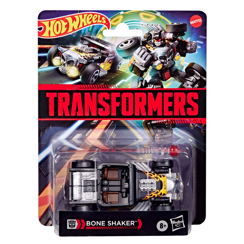 Hot Wheels x Transformers Bone Shaker Action Figure 12 cm - Hasbro