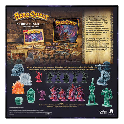 HeroQuest Wizards of Morcar Quest Pack - Espansione Gioco da Tavolo (Versione Tedesca)