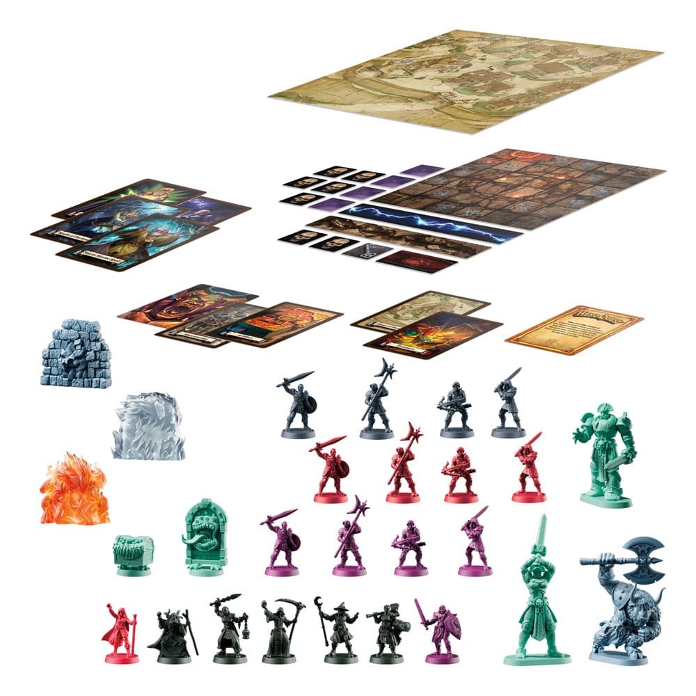 HeroQuest Espansione Gioco da Tavolo Wizards of Morcar Quest Pack, Edizione in Inglese, Hasbro
