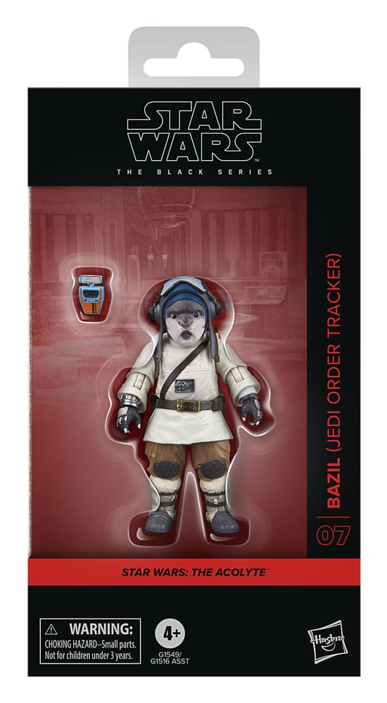 Star Wars: The Acolyte Black Series Bazil (Jedi Order Tracker) Action Figure 10 cm