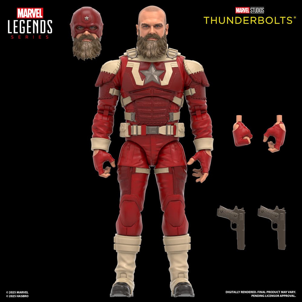 Marvel Legends Thunderbolts Action Figure 2-Pack Yelena Belova e Red Guardian 15 cm