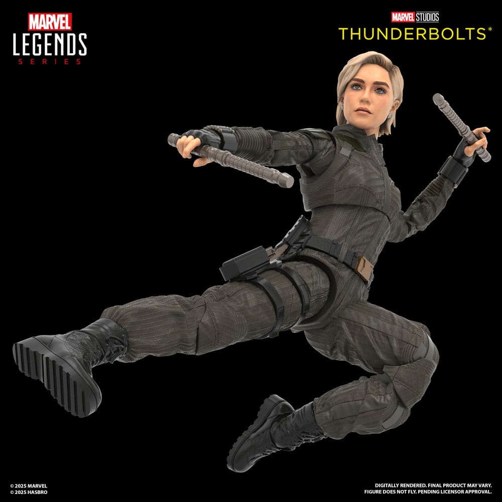 Marvel Legends Thunderbolts Action Figure 2-Pack Yelena Belova e Red Guardian 15 cm