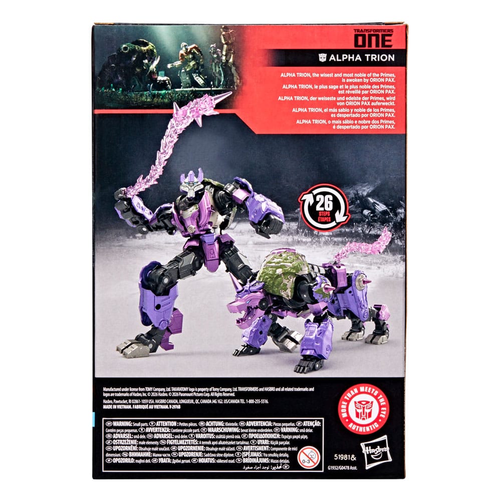 Transformers One Studio Series Voyager Class Action Figure Alpha Trion 16 cm - Hasbro