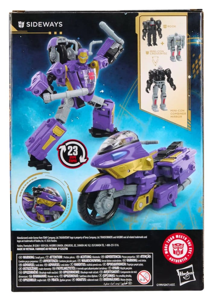 Transformers Age of the Primes Voyager Class Action Figure Sideways 14 cm