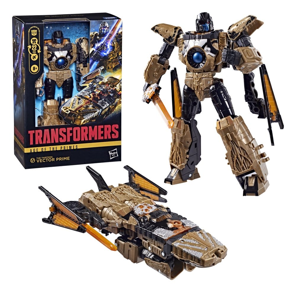 Transformers Age of the Primes Voyager Class Action Figure Vector Prime 18 cm Hasbro