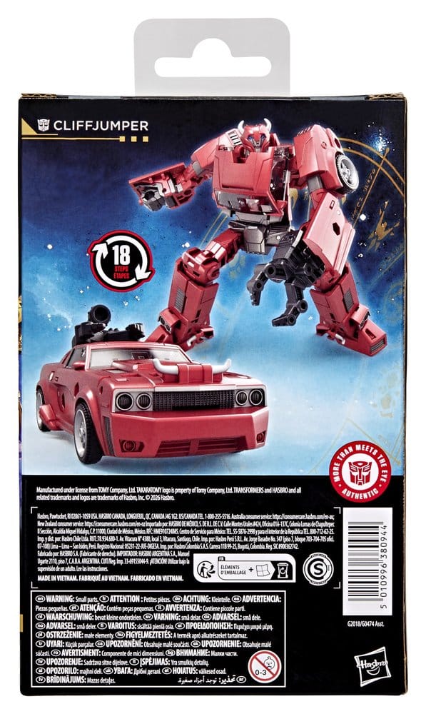 Transformers Age of the Primes Action Figure Deluxe Class Cliffjumper 13 cm